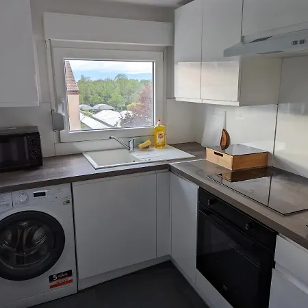 Le Vauban - Appartement 2 Chambres, Salon, Cuisine Equipee, Parking Et Wifi Gratuit Mülhausen Exterior foto